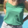 Top vert Emilie