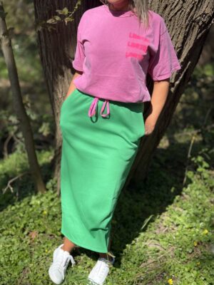 Jupe sweat Nat verte