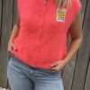 Gilet Smiley corail