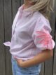 Chemise palmier Rose