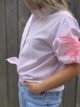 Chemise palmier Rose