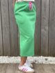 Jupe sweat Nat verte