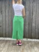 Jupe sweat Nat verte