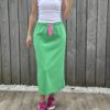 Jupe sweat Nat verte