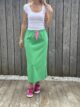 Jupe sweat Nat verte