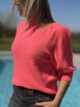 Pull Léa corail