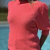 Pull Léa corail