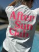 T-shirt After Sun blanc