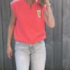 Gilet Smiley corail