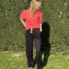 Pull Léa corail