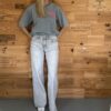T-shirt vintage gris