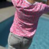 T-shirt Léo rose