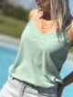 Top clem vert d'eau
