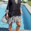 Robe Léopard Noir