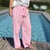 Pantalon rayé 