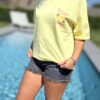 t-shirt jaune The Vacation Club