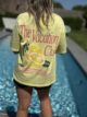 t-shirt jaune The Vacation Club