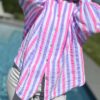 Chemise Sunset Stripes