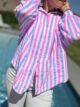 Chemise Sunset Stripes