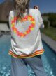 Sweat LOVE arc-en-ciel