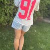 T-shirt blanc Vibes 91