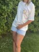 T-shirt The Vacation Club Blanc