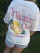 T-shirt The Vacation Club Blanc