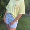 t-shirt jaune The Vacation Club