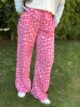 Pantalon Léopard Rose 