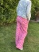 Pantalon Léopard Rose 