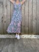 Robe longue Zoé mauve 