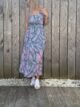 Robe longue Zoé mauve 