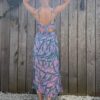 Robe longue Zoé mauve 