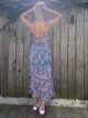 Robe longue Zoé mauve 