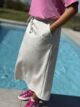Jupe sweat sarah grise