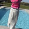 Jupe sweat sarah grise