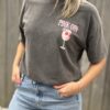 T-shirt gris Pink Gin 