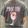 T-shirt gris Pink Gin 
