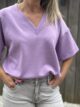 Pull Léa mauve
