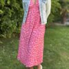 Robe longue Pink Wild
