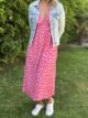 Robe longue Pink Wild