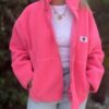 Veste Marie rose flashy