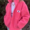 Veste Marie rose flashy