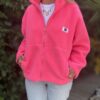 Veste Marie rose flashy