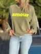 Sweat Amour kaki