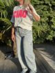 T-shirt Ciao blanc