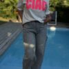 T-shirt Ciao blanc