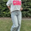 T-shirt Ciao blanc