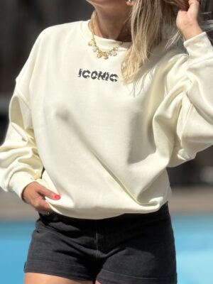 sweat ikonic beige