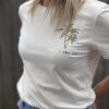  T-shirt Follow the Sun vert
